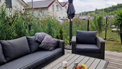 Ferienhaus SeeZeit direkt am Geiseltalsee mit Sauna und Fahrradgarage - Foto 3