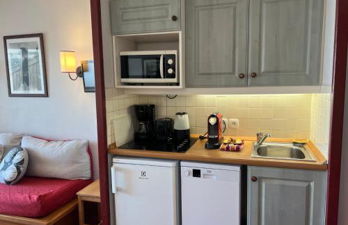 2 pièces pour 5 personnes, tout pédestre, pistes a 3mn, vue exceptionnelle - Photo 6