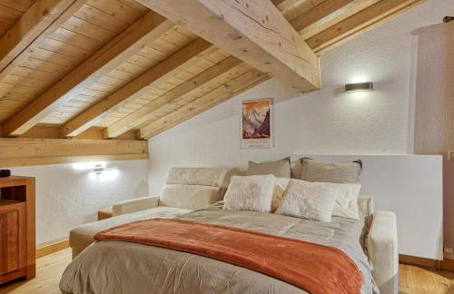 Appartement LE BUET skis aux pieds, piscine & Spa - Foto 9
