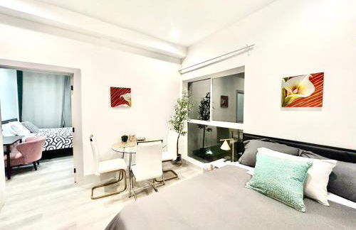 LA Modern Street View Glass Window 2BR - Foto 17