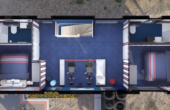 Modern, Trendy F1 Theme Lodge, Near the Sea - Foto 39