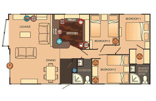 Lodge on the Lagoon, Haven Church Farm - Foto 31