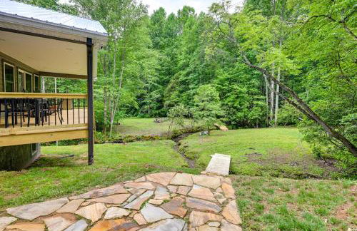 Creekside Cabin in Franklin about 8 Mi to Downtown! - Foto 22