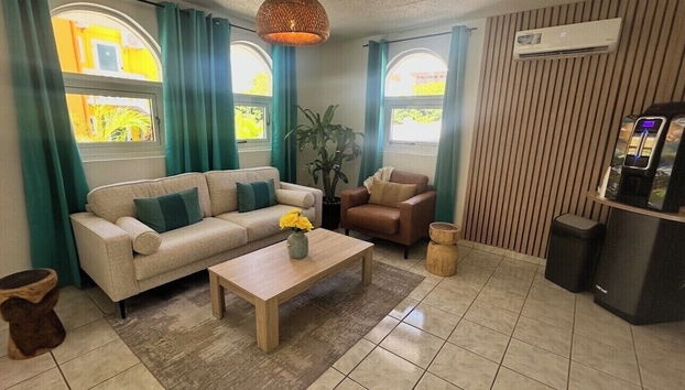 Sala de estar do lobby