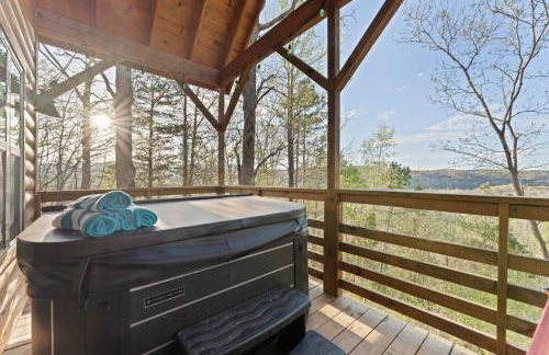 Cabin 3 Mtn View Cabin Near River with Hot Tub and Fire Pit - Foto 12