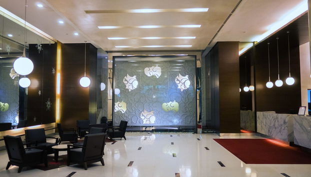 Sala de estar do lobby