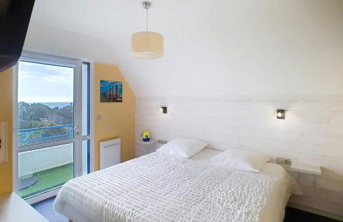 Tipoz'Immo - appartement l'Océan Duplex vue mer accès à pied - linge inclus lits faits - animaux bienvenus - wifi inclus - proche des commerces - Foto 14