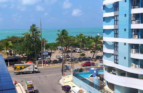 NA BEIRA MAR DE PAJUCARA- EDIF NEO- APARTAMENTO QUARTO E SALA- TEM VARANDA - VISTA LATERAL DO MAR- RUA JULIO PLECH FILHO 60 ESQUINA COM AVENIDA DOUTOR ANTONIO GOUVEIA - CONSUMO ELETRICO É PAGO No CKECK-OUT 1KWH É 1,35 REIAS - Foto 5