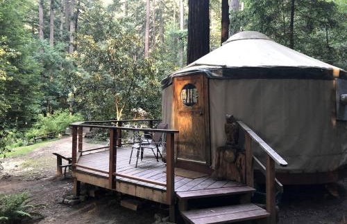 Private Glamping Getaway in the Redwoods near Santa Cruz, California - Foto 2