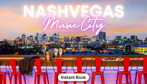 New NashVegas Downtown Rooftop City Views 13Beds - Foto 1