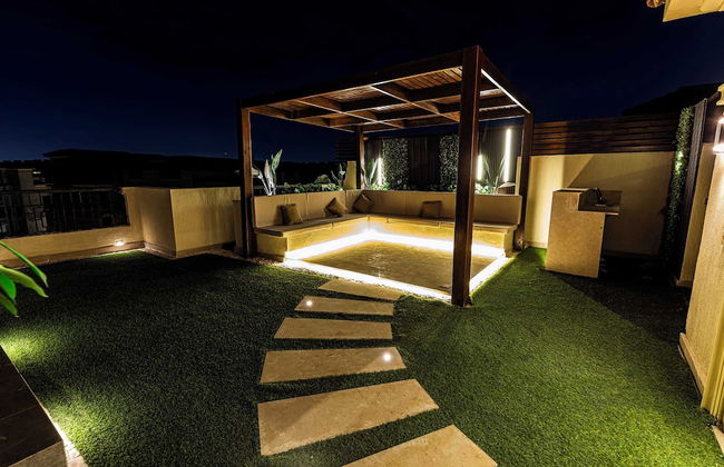 Xuru Stays I Imperial & Inviting 3bdr Duplex w/ Roof @new Cairo - Foto 52