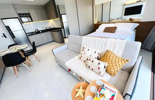 Flat Luxo com Coworking, Academia e Rooftop - WiFi 1Gb - Beira Mar 4 min - Foto 27