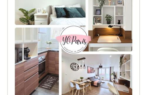 Entire 60m2 apartment - Close to Paris - Parking - Kitchen - 2min RERB - Olympic'24 - Foto 1