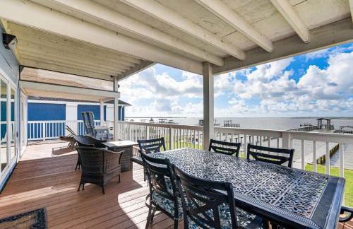 Galveston Bay Views and Pier! San Leon Gulf Getaway - Foto 21