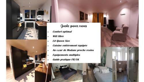 Bel appart Modane - Cosy 2 chambres - 15 mn des pistes - Photo 2