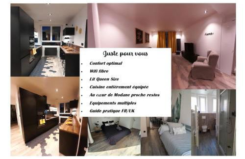 Bel appart Modane - Cosy 2 chambres - 15 mn des pistes - Photo 2