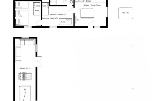 The Pine Lodge with Hot Tub and Games Room - Foto 26