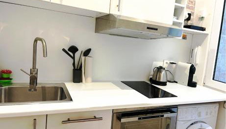 Eiffel Tower studio with patio - Foto 3