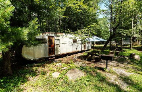 Gorgeous Fully Restored Caravan Nestled in the Trees Along Silver Lake for a Unique Vacation in Woodridge, New York - Foto 18