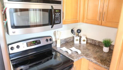 Sunnyside Palms - 2BR, Poolside, 5 min to Beach - Foto 3, stove, pet friendly, minibar