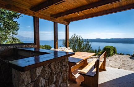 Dalmatian stone villa with heated pool - Foto 16