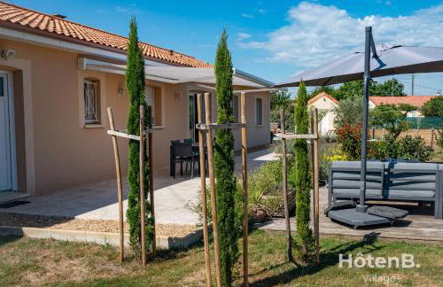 "Les Lièvres" House Air-conditioned Relaxation Oasis with Pool & Jacuzzi - Foto 18