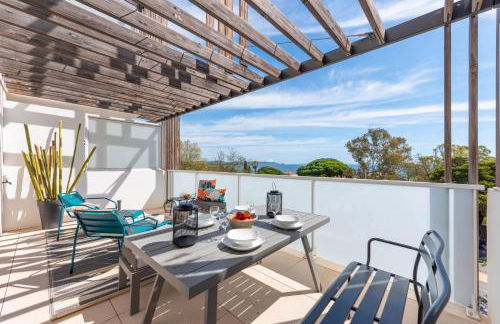 Appartement Vue Mer 50m plage des Salins Piscine 2 parkings Terrasse - Foto 9