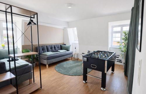 Larooms Merseburg - Apartment CS01 - 3 Zimmer, 7 Betten, 2 Bäder, 2 Parkplätze, Balkon & Aufzug - Foto 5