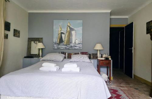 Villa La Campanette, clim, piscine, jardin, parking, wifi - Foto 31