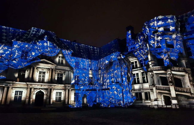 Spettacolo di luci e suoni nel Castello di Blois - Foto 4