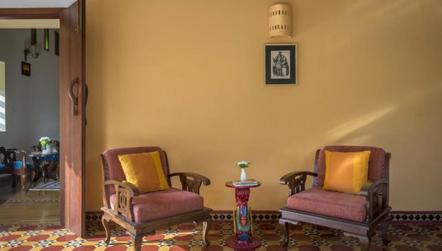 Zona de estar del vestíbulo