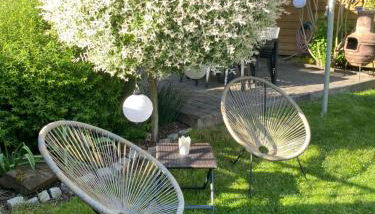 Ferienwohnung Ambiente II und III - Foto 5, Garden, Garden view