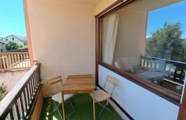 Studio cabine 4 couchages, vue face aux montagnes - Foto 11