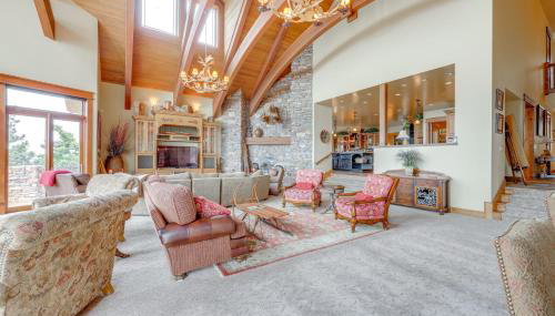 Hot Tub and Views Luxe Mountain Escape in Yucaipa - Foto 4