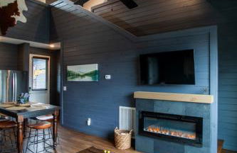 Chalet Amelia Lake View HotTub Fireplace Arcade - Foto 12