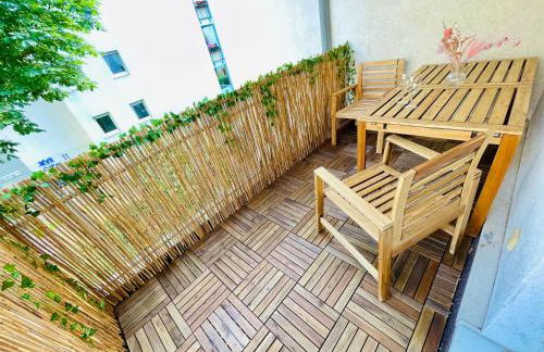 Studio mit Balkon in Leipzig - 12 min vom Hauptbahnhof mit S-Bahn - Foto 12