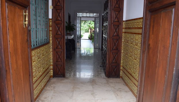Interior entrance