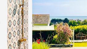 Gordy Hall -Sea facing Welsh cottage with stunning views - Foto 2, Shower