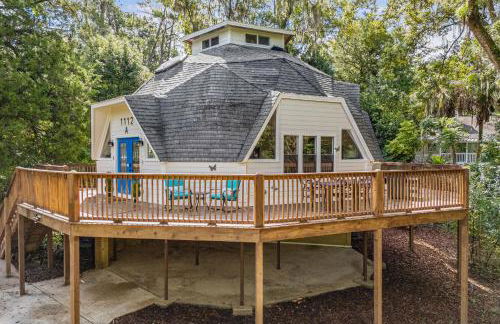 Unique Dome Retreat with Deck 1 mile to UF Stadium - Foto 38