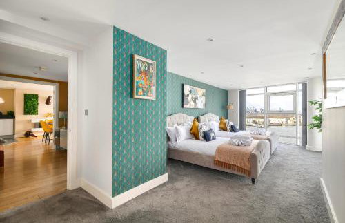 Stunning Thames View 2-Bedroom Apartment 2 Baths & 2 Balconies Sleeps 6 - Foto 46