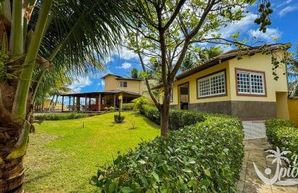 Casa à Beira Mar, piscina e 4 suítes na praia de Ipioca-Maceió-AL - Vila Ipioca - Foto 41