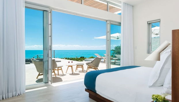 Luxurious Oceanfront Villa Infinity Pool Plunge - Foto 3, Habitación