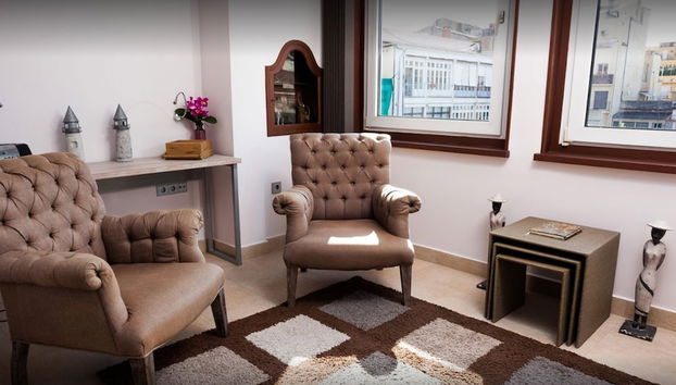 Zona de estar del vestíbulo