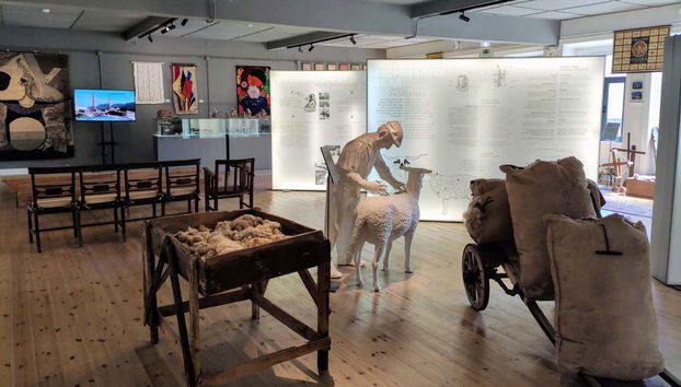 Aprenderemos sobre o processo de transformação da lã