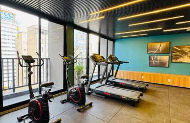 Apartamento completo no Minhocão com piscina rooftop e academia - Foto 27
