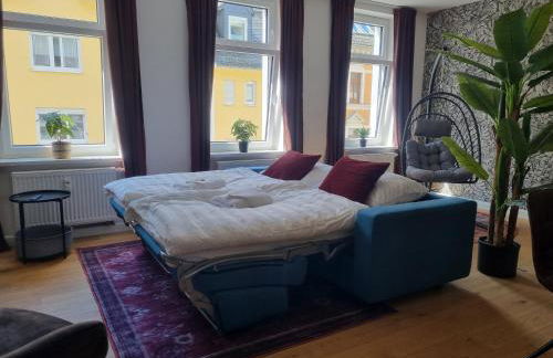 maremar - Style-Loft am Ferberturm - 2 Schlafzimmer - Luxus Boxspringbett - Arbeitsplätze - Highspeed WLAN - Foto 9