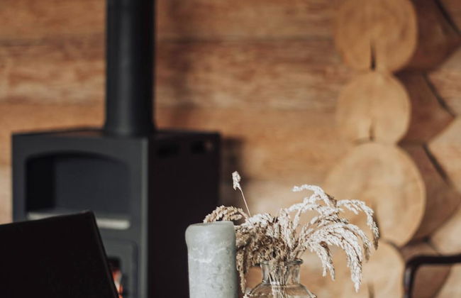 Fjordhygge, Cozy Log Retreat Near Sea & Forest - Sauna & Outdoor Living - Foto 13