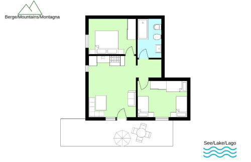 Sole 3 Garten Ferienwohnung mit Pool EG - Foto 18