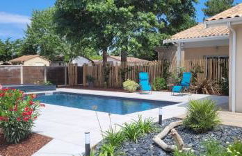 LesOyats33 - Maisonnette avec accès Piscine - Foto 1