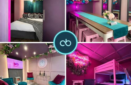 Manchester's ONLY themed slumber party suite for 8 with makeup room - Photo 2